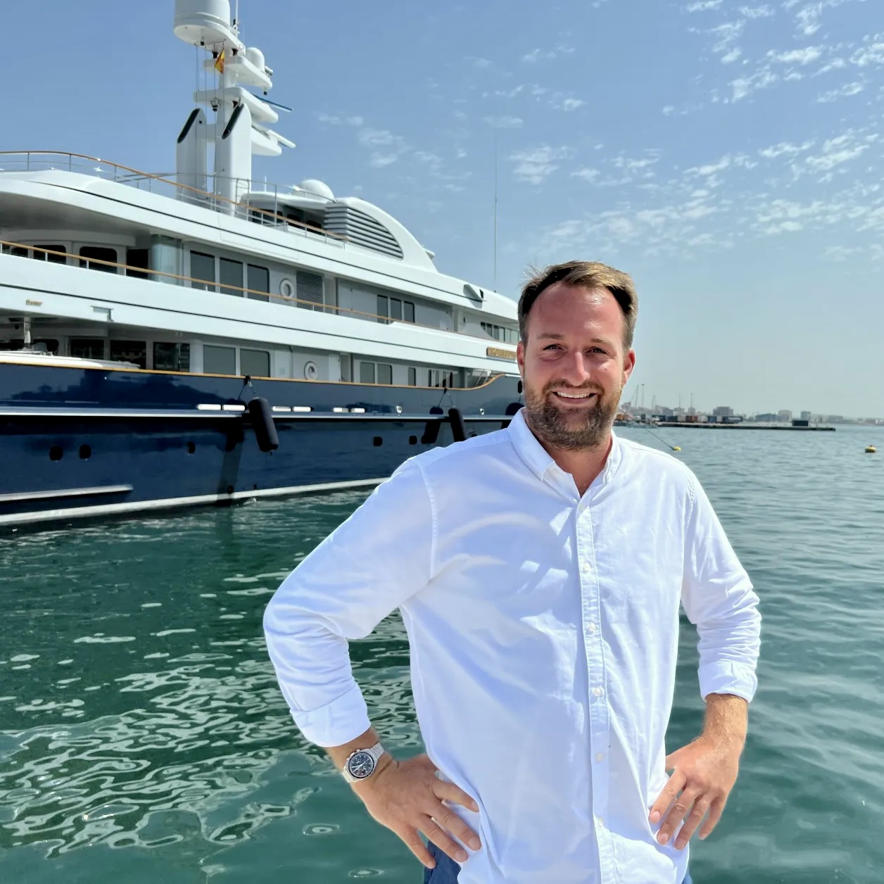Yacht Sales Broker Thomas Merlier from DMA Yachting