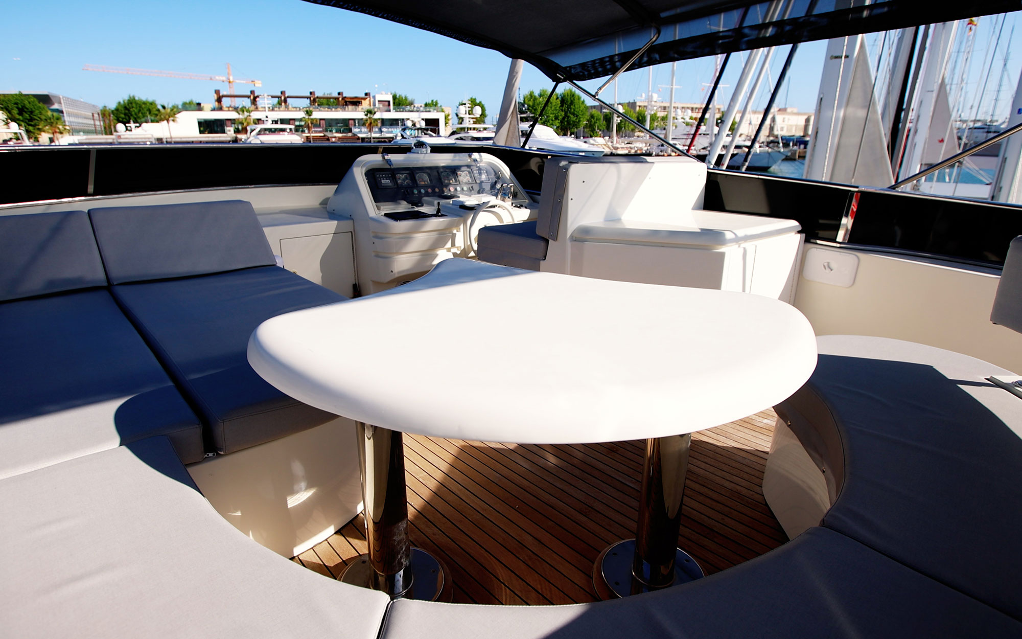 flybridge - MONTE FINO 72 flybridge motor yacht MA BELLA for sale